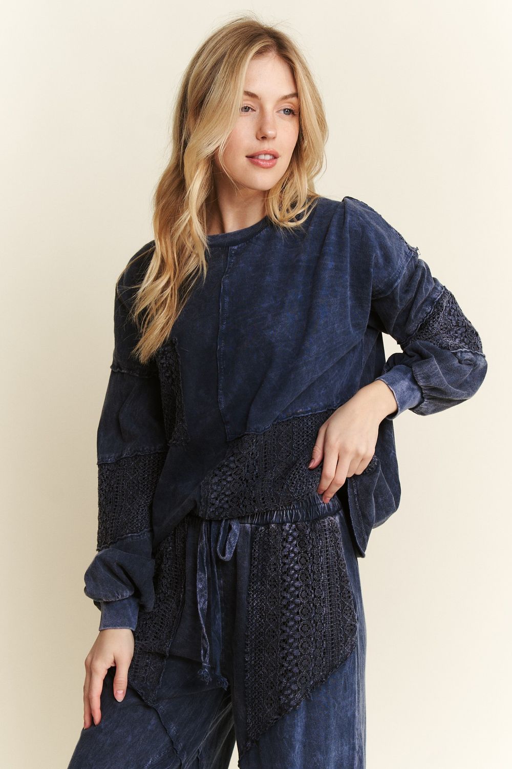 RD Midnight Crochet Top