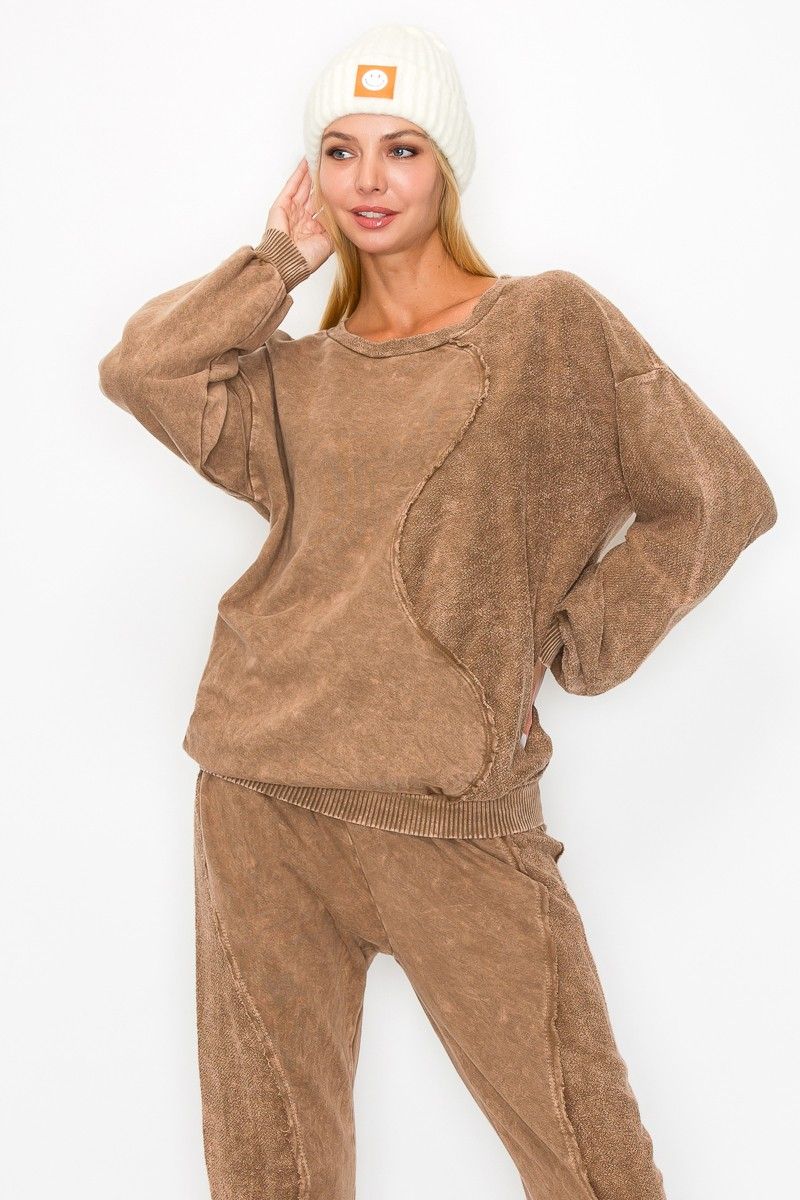 RD Faded Camel Top
