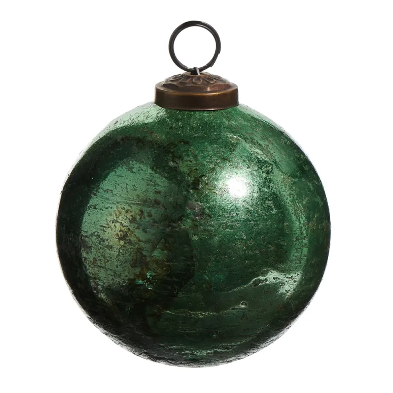 4&quot; Green Marble Ball