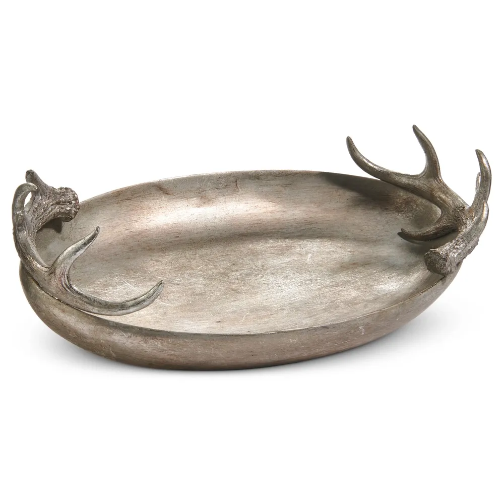 14.5&quot; Antler Handle Bowl