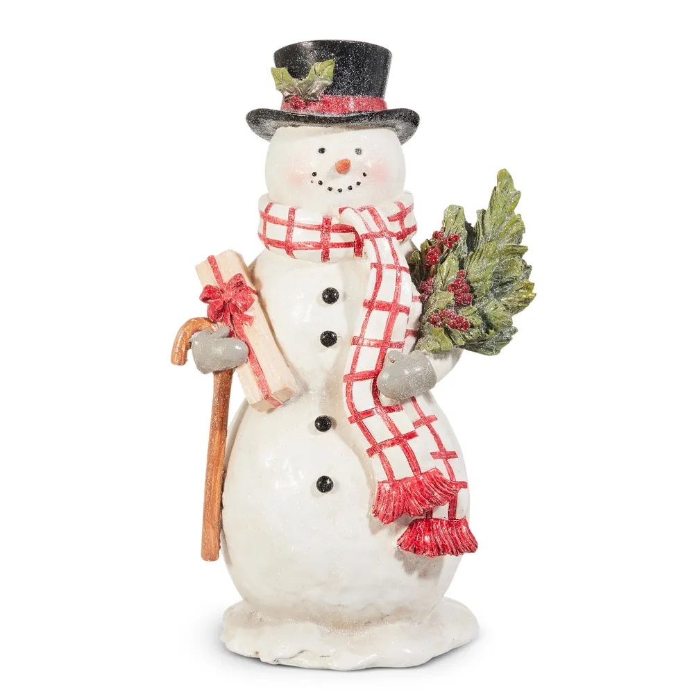 12&quot; Holiday Snowman