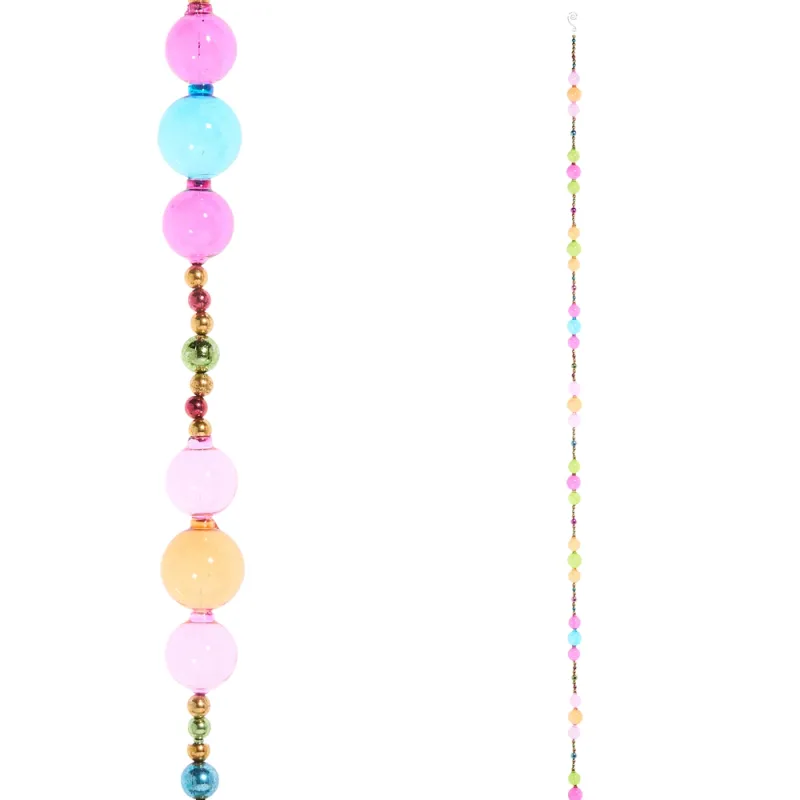 6' Multicolor Bead Garland
