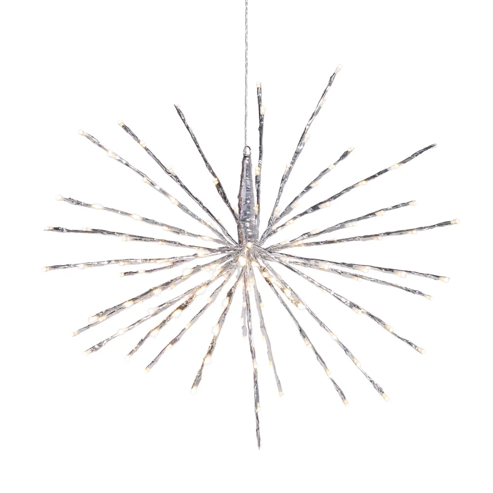23&quot; Silver Starburst Lights