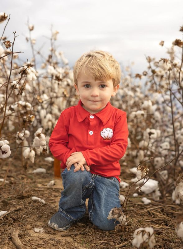 CS Maroon Cotton French Knot Shirt