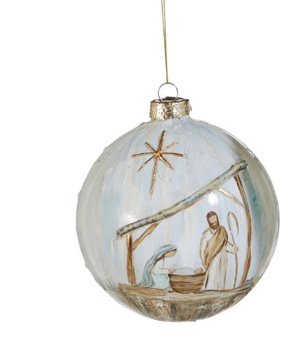 5&quot; Family Holy Night Ornament