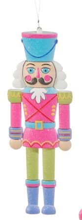 6&quot; Candy Shop Purple Nutcracker Ornament