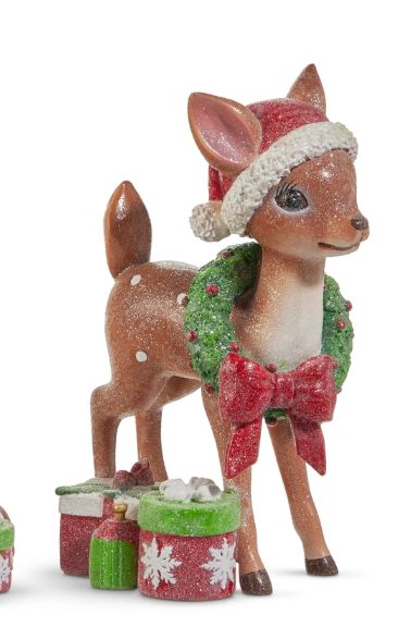 9&quot; Standing Vintage Deer