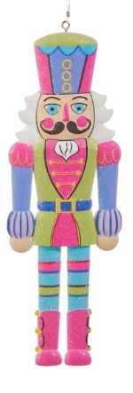 6&quot; Candy Shop Pink Nutcracker Ornament