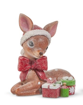 9&quot; Laying Vintage Deer