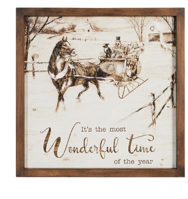 19&quot; Wonderful Time Wall Art