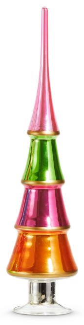 Large Shiny Color Block Trees