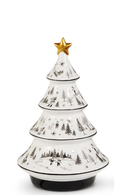 Small Through The Woods Ceramic Trees