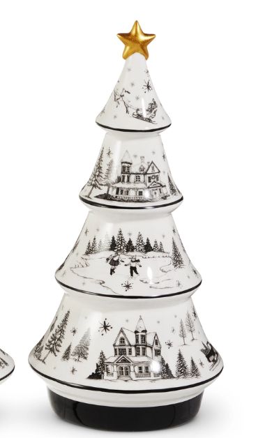 Large Through The Woods Ceramic Trees