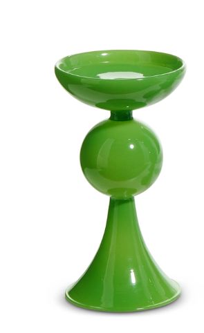 Small Green Candle Holders