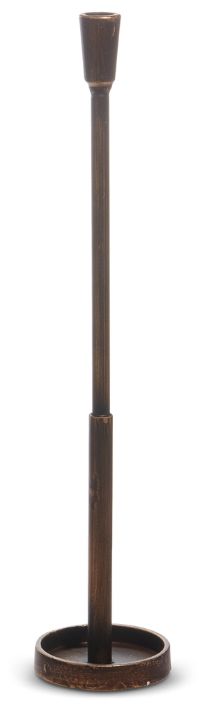 Large Antique Gold Candlestick