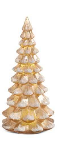 Med Lighted Antique Champ Tree