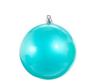 Blue Bright Pearlescent Ball Ornament