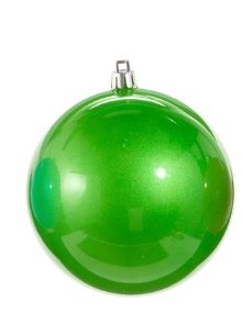 Green Bright Pearlescent Ball Ornament