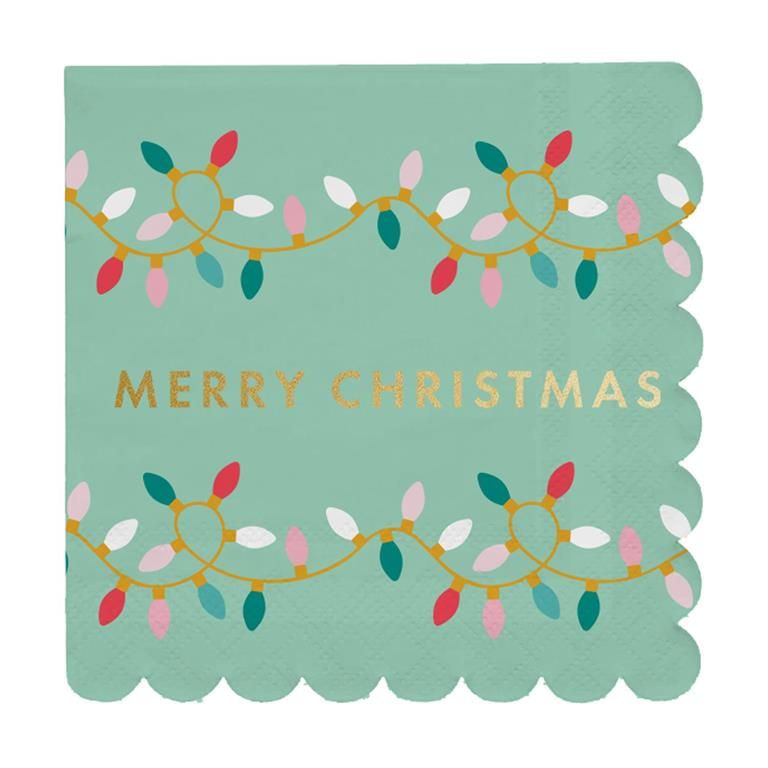 Merry Christmas Cocktail Napkins