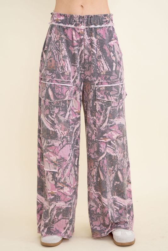 Blush Camo Pants