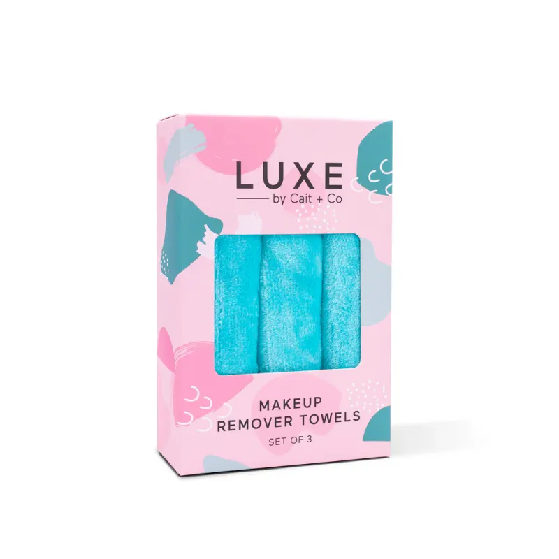 Luxe Teal Makeup Remover Towel