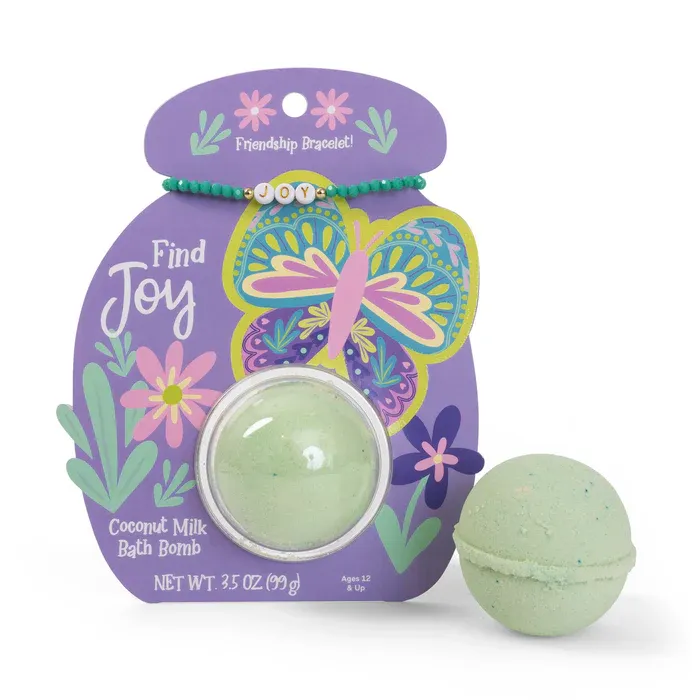 Clamshell Bathbomb-Joy