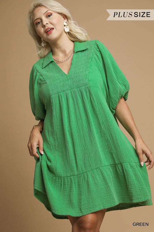 The Kendall Dress-Green