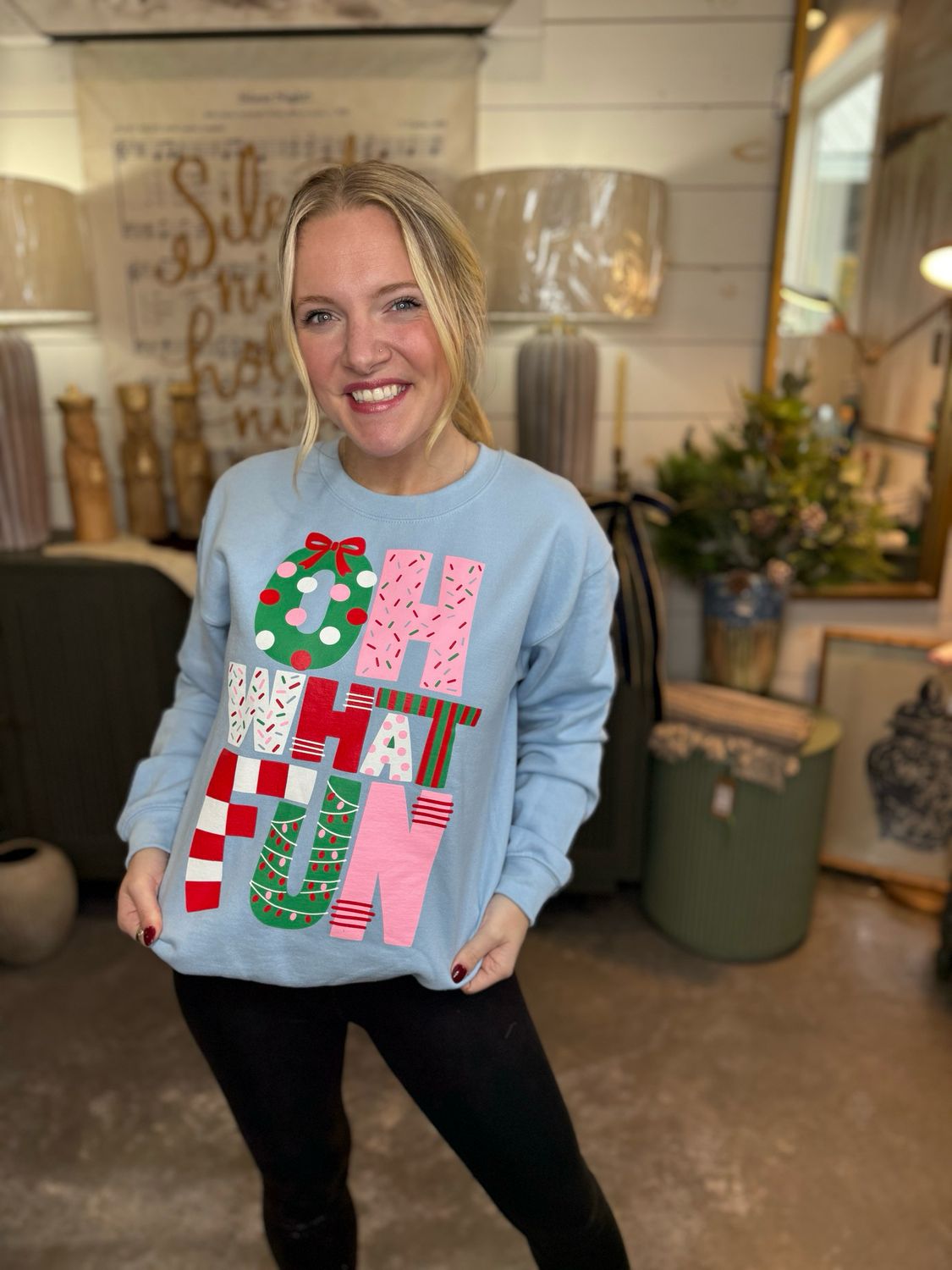 RD Oh, What Fun Sweatshirt