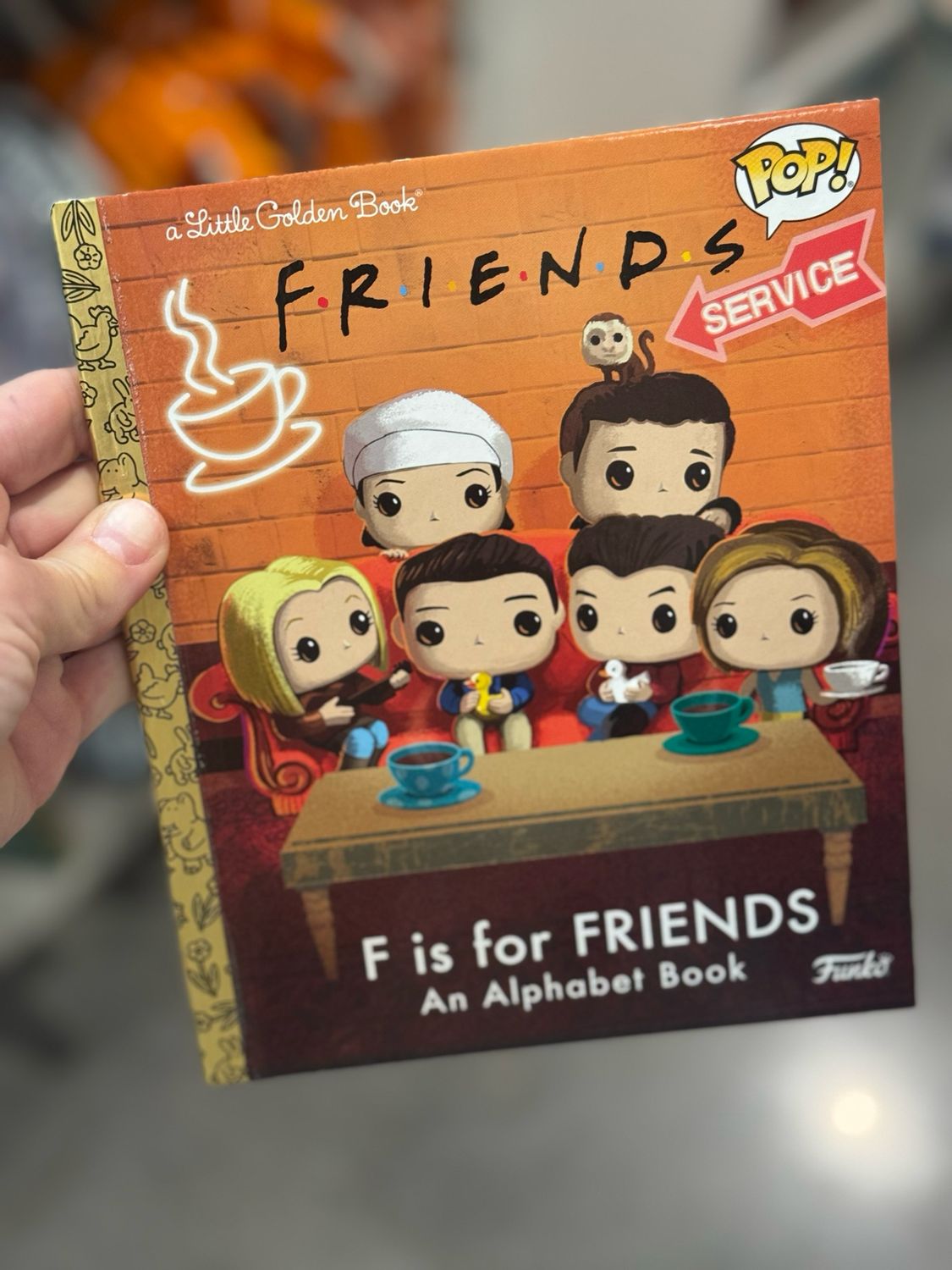 CS Little Golden Book-F is for Friends