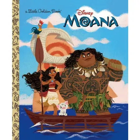 CS Little Golden Book-Disney Mona