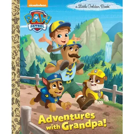 CS Little Golden Book-Adventures with Grandpa