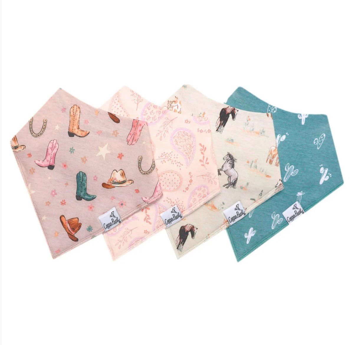 Cheyenne Bandana Bib Set