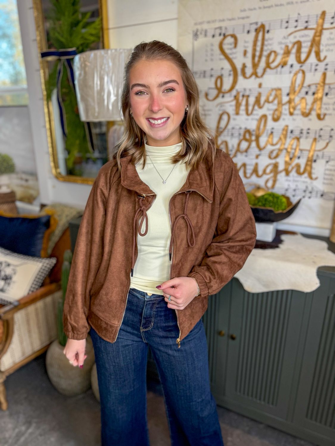 The Sadie Jacket-Chocolate