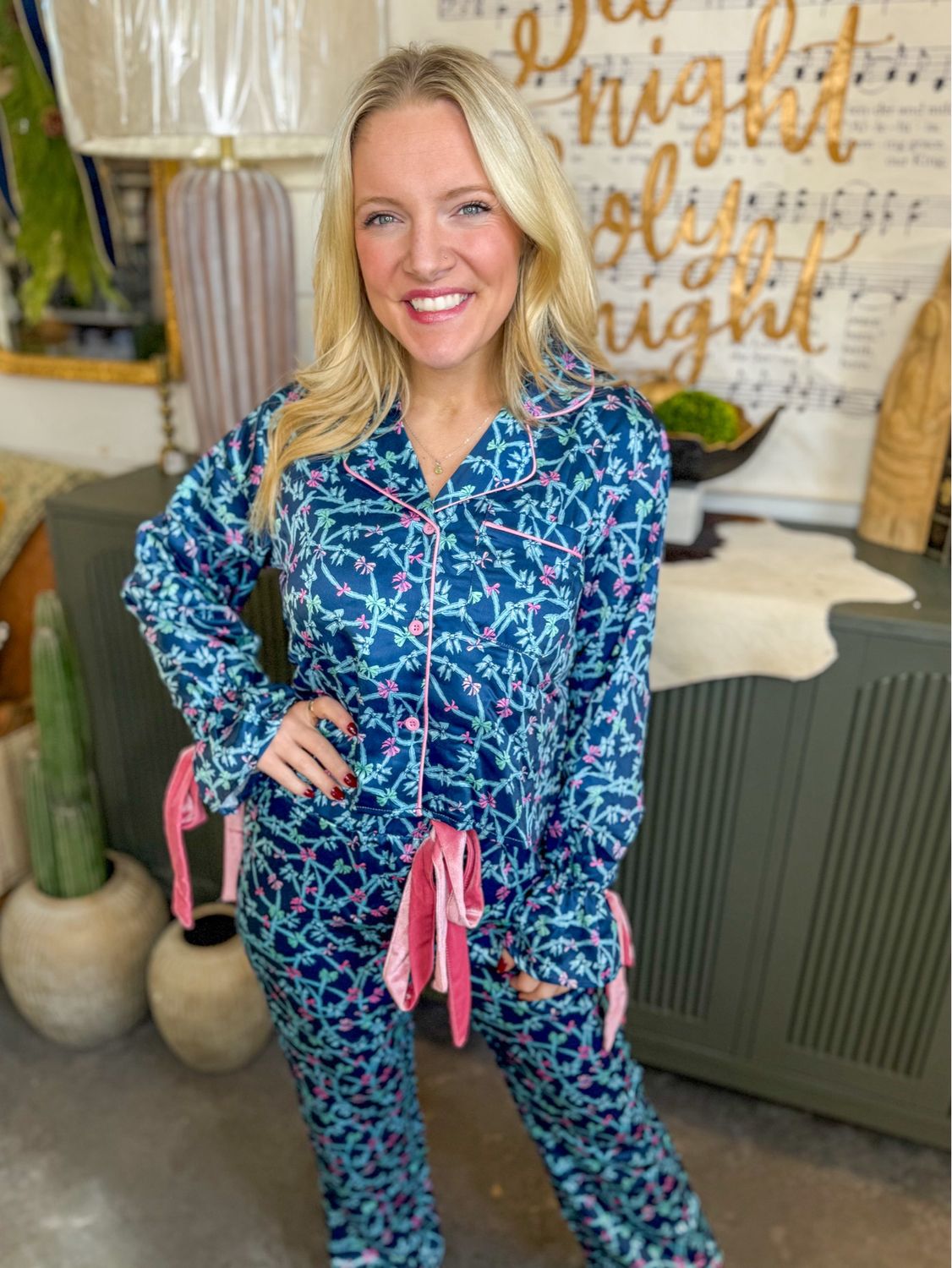 VG Bow PJ&#39;s-Ribbons