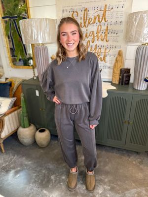 The Misha Jogger-Charcoal