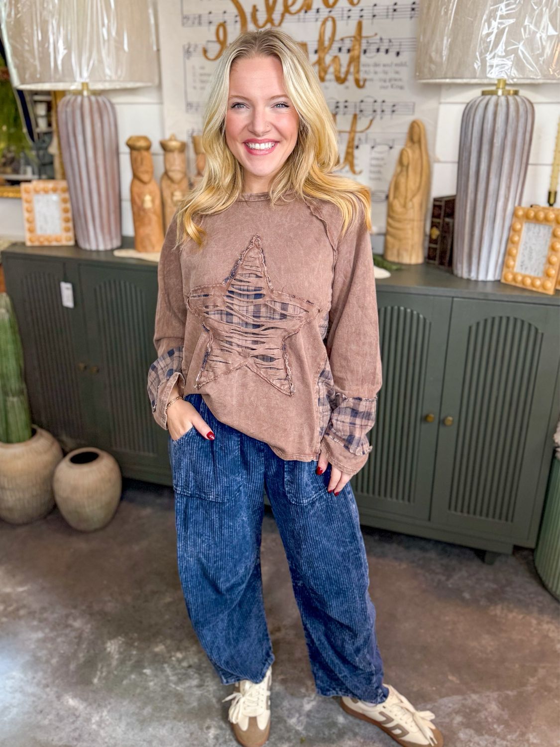 RD Frosted Denim Pants