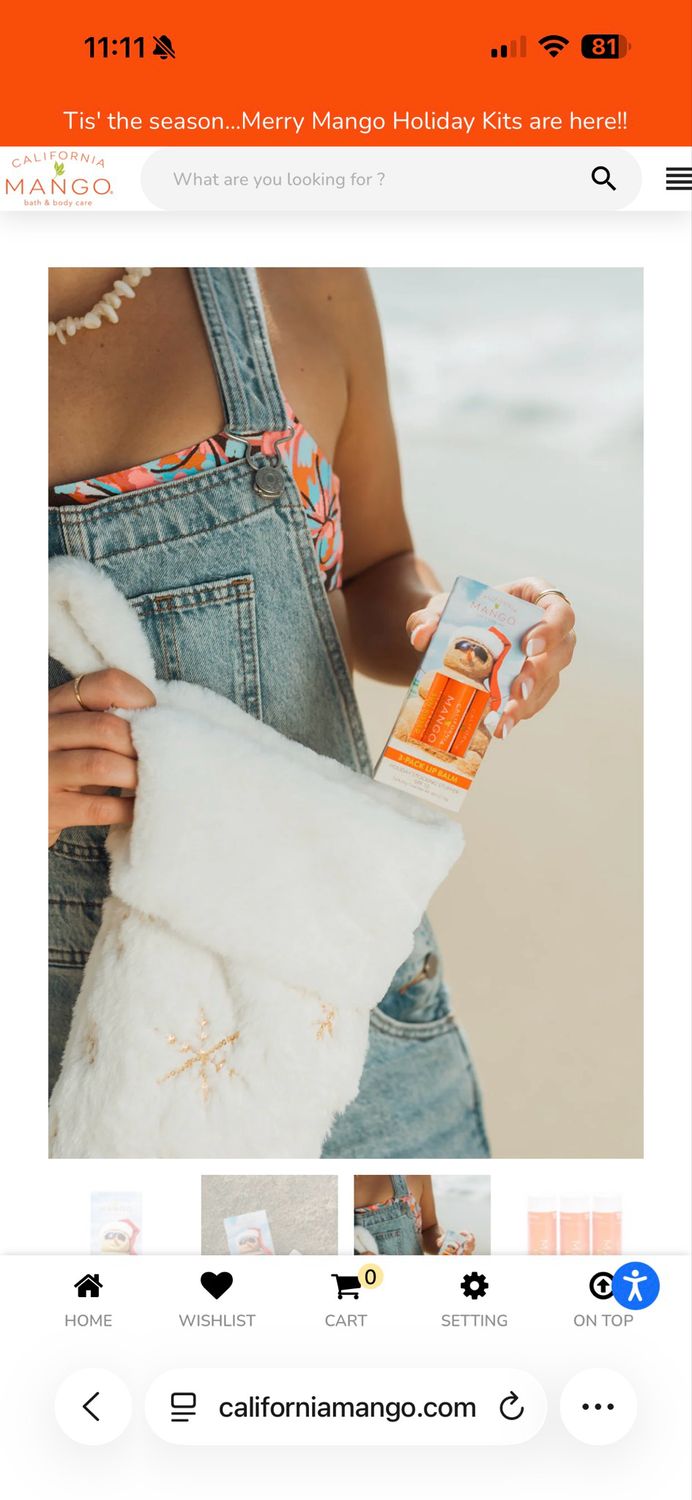 VG Merry Mango Lip Balm