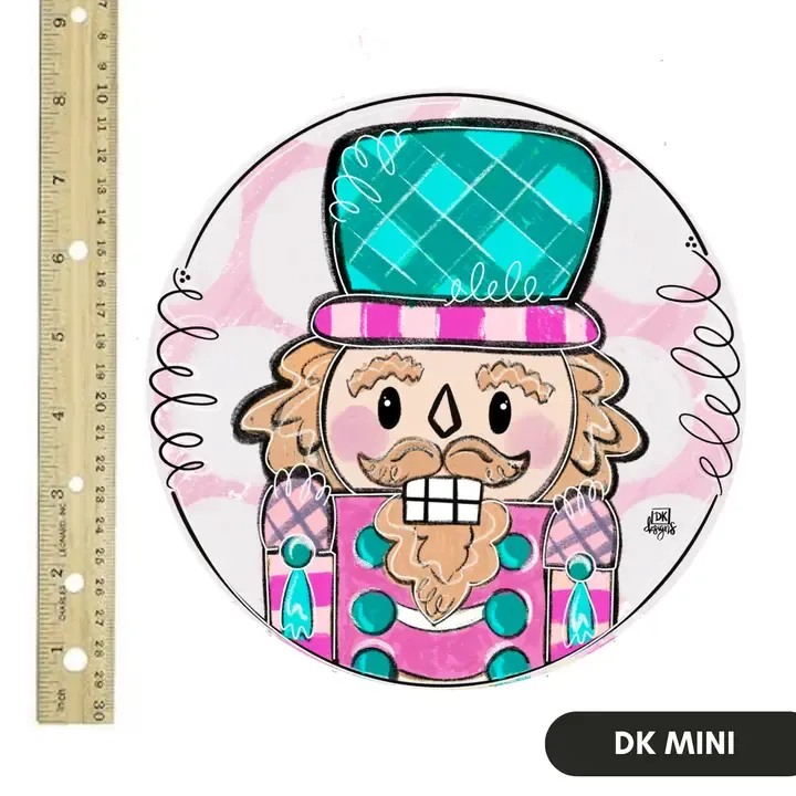 Pink Nutcracker Circle Mini