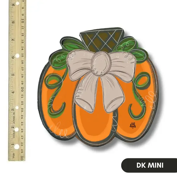 Bow Pumpkin Mini