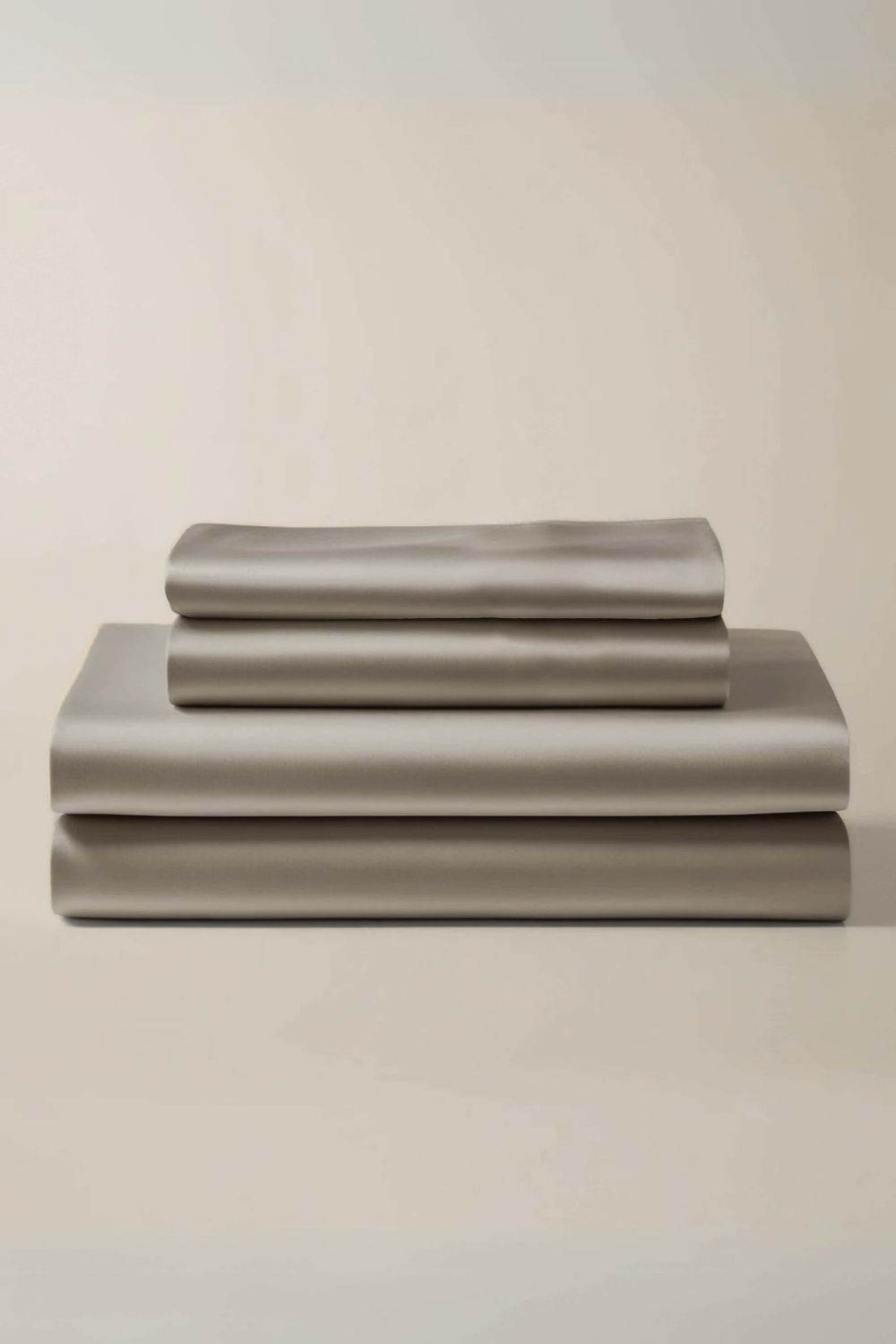 VG Faceplant Bamboo Sheet Set-Queen, Color: Pearl Grey