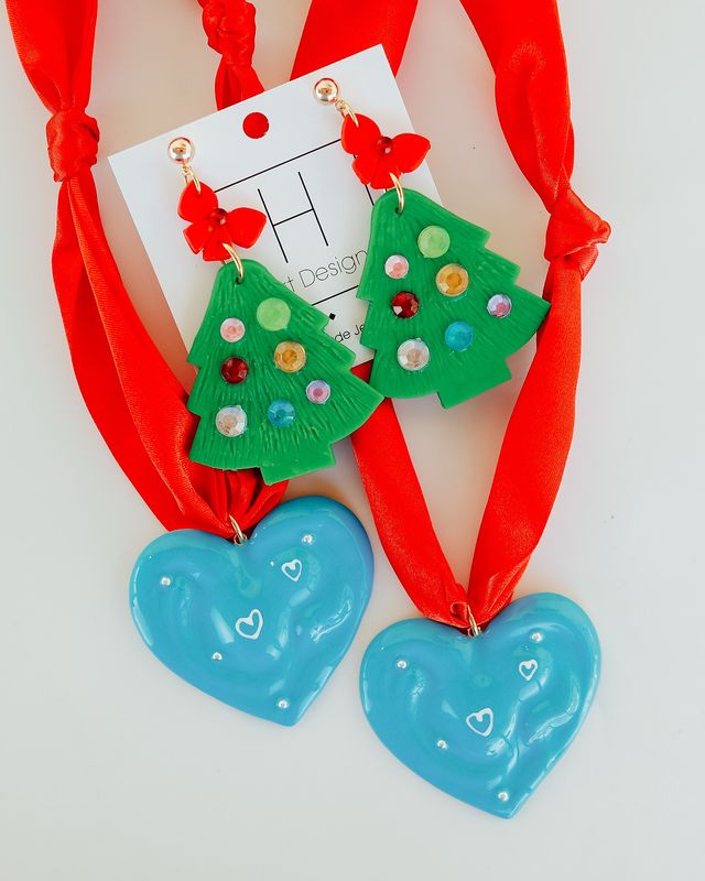 Christmas Tree Earring