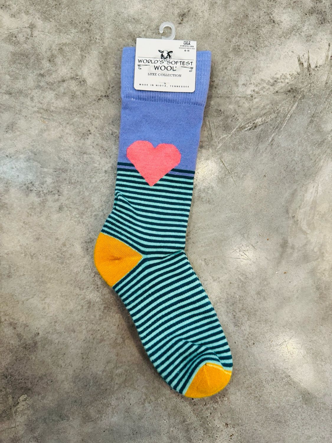 VG Woods Crew Ice Blue Multi