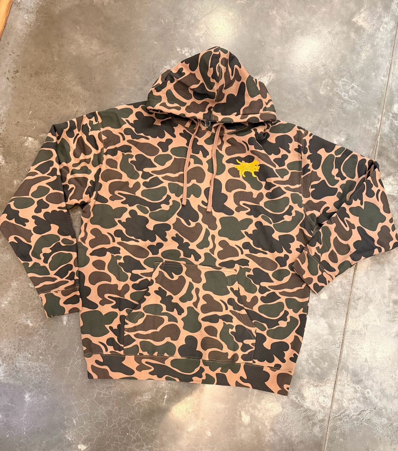 BC Old Row Pointer Duck Camo Hoodie