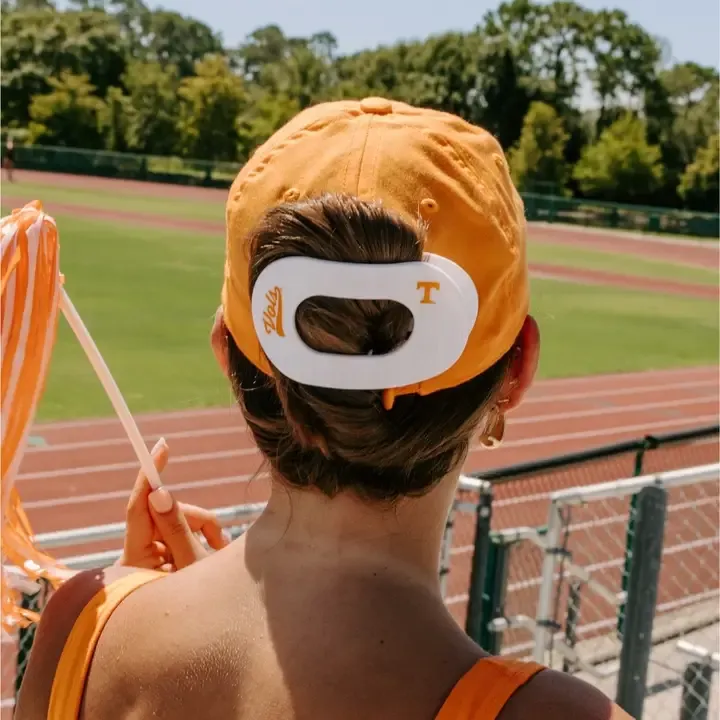 Flat Round Hair Clip-Lg- Go Vols