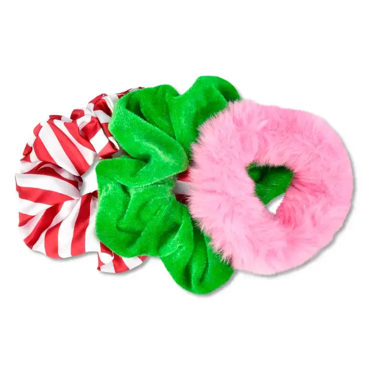 Merry Ornament Scruchie Set
