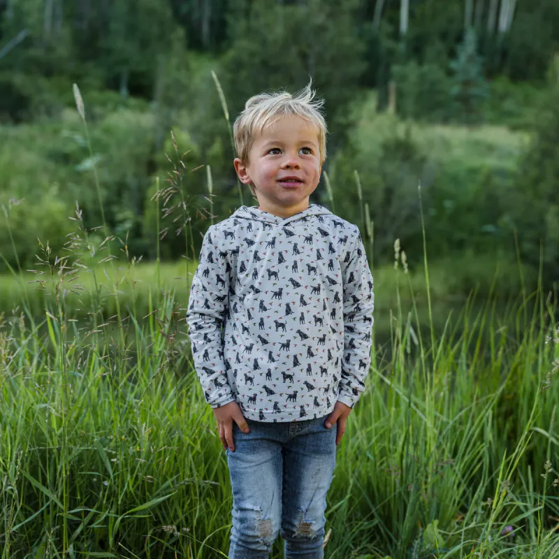 Youth Performace Hoodie Ducks &amp; Dogs