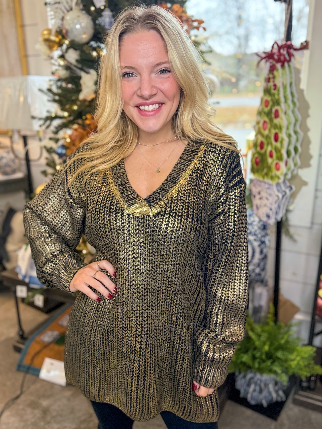 BW Goldie Sweater Gold