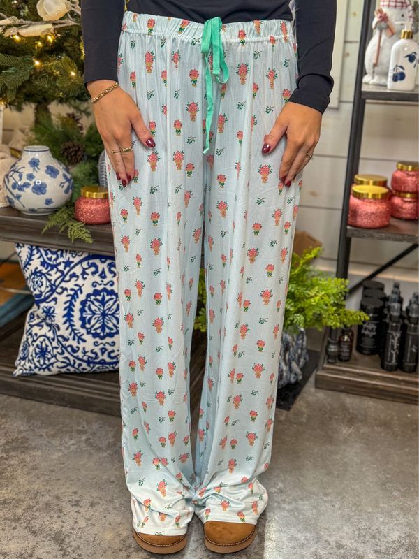 VG Love Blooms Here Sleep Pants