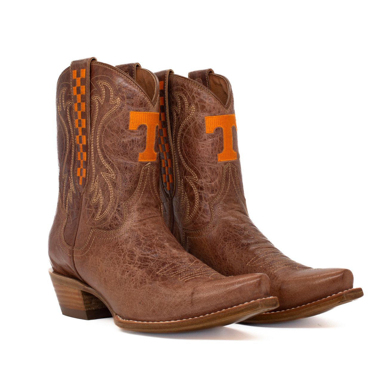 Gameday Women&#39;s Shorty Tan Boots-TN