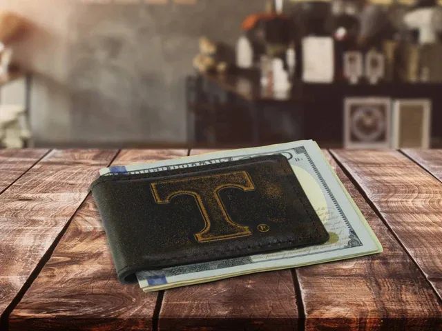 Burnished Antique Brown Money Clip-TN